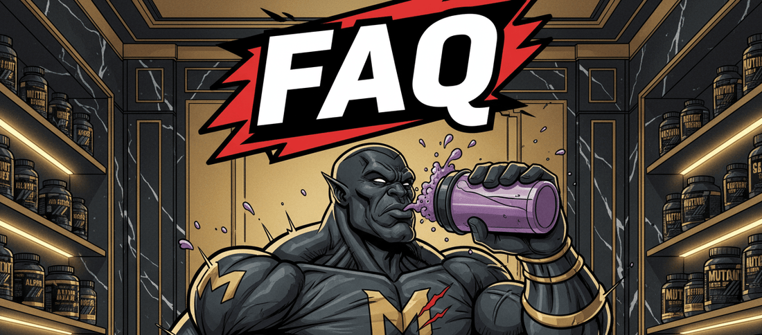 FAQ - Najczęściej Zadawane Pytania o Suplementy - Mutant Shop