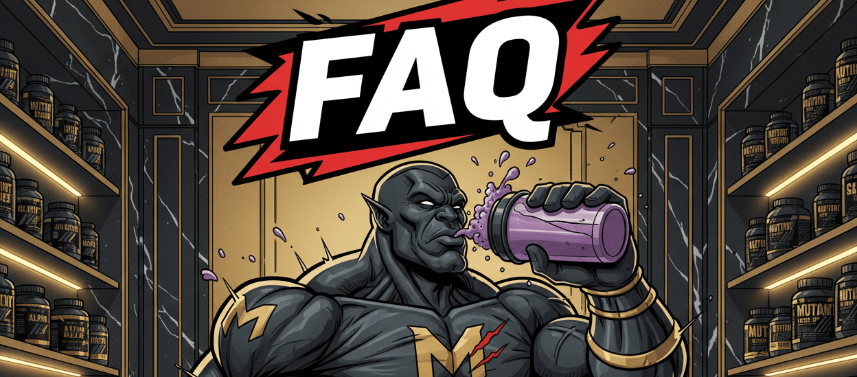 FAQ - Najczęściej Zadawane Pytania o Suplementy - Mutant Shop