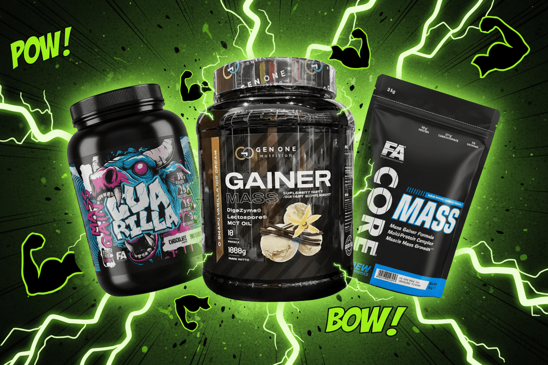 Gainery - jak skutecznie budować masę mięśniową? - Mutant Shop