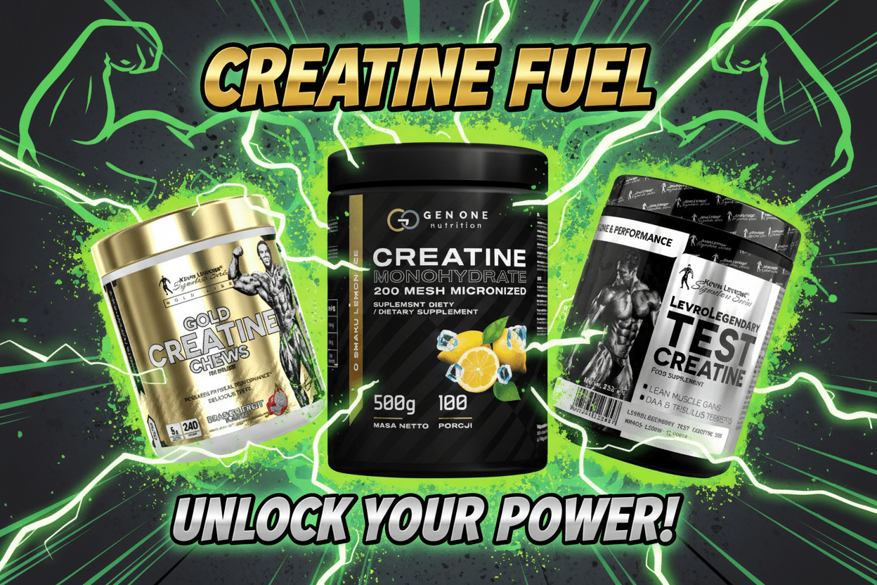 Jak wybrać najlepszą kreatynę? Monohydrat vs inne formy - Mutant Shop