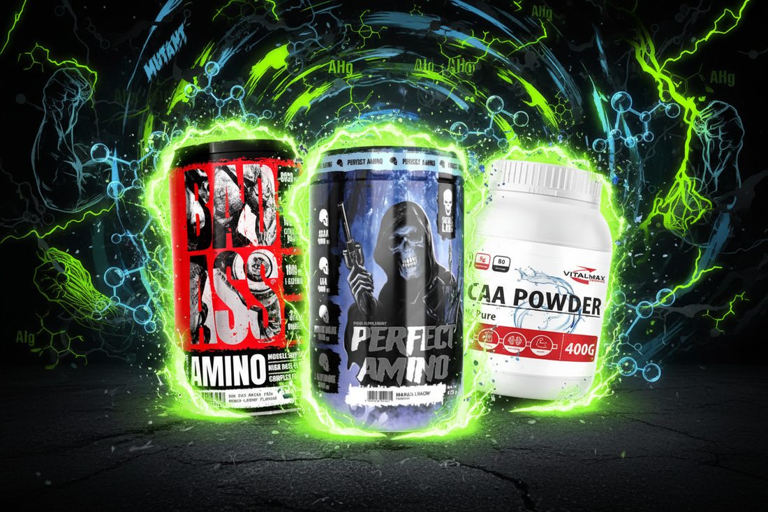 Kiedy suplementować aminokwasy? Przed, w trakcie czy po treningu? - Mutant Shop