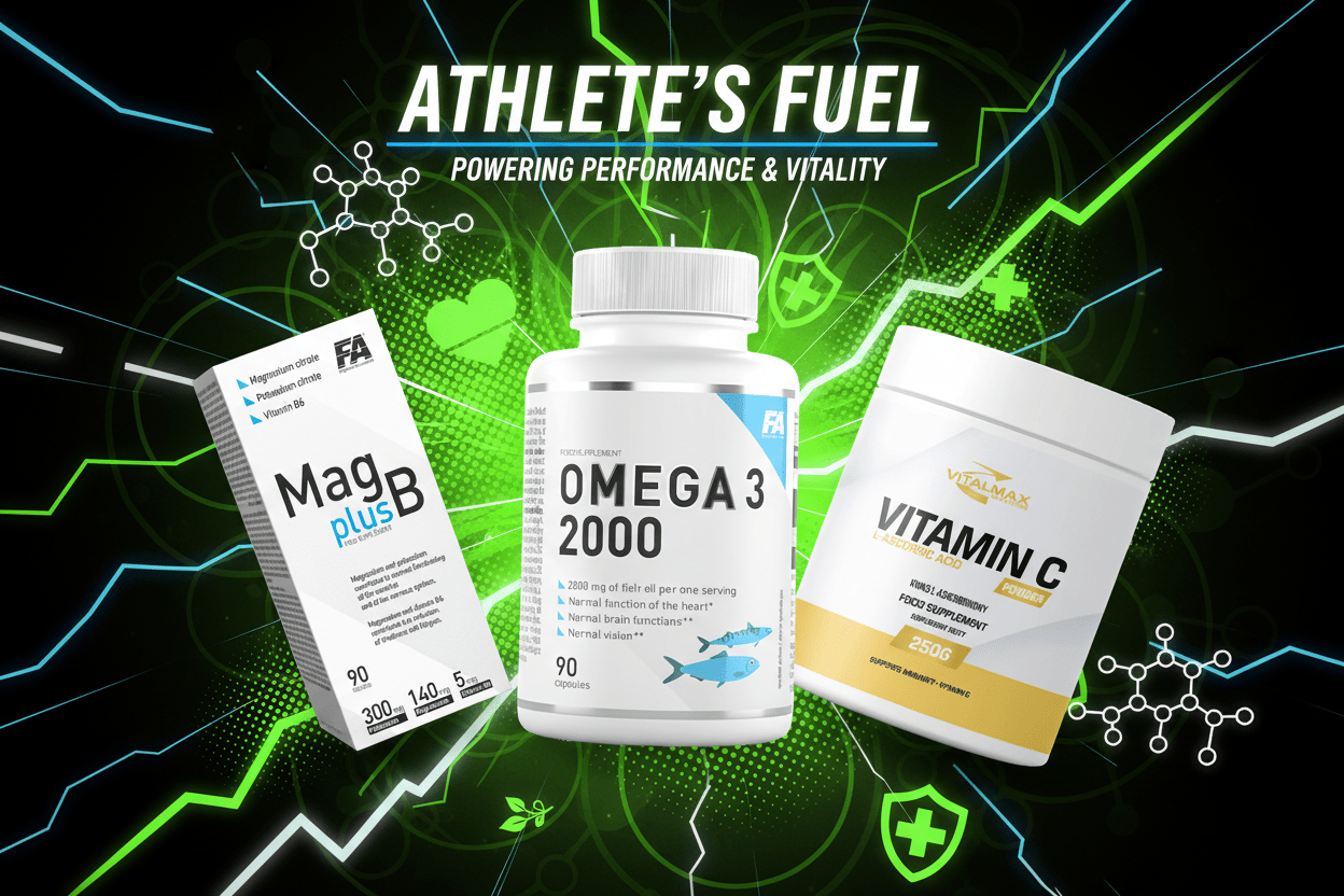 Suplementy dla zdrowia - witaminy i minerały dla sportowców - Mutant Shop