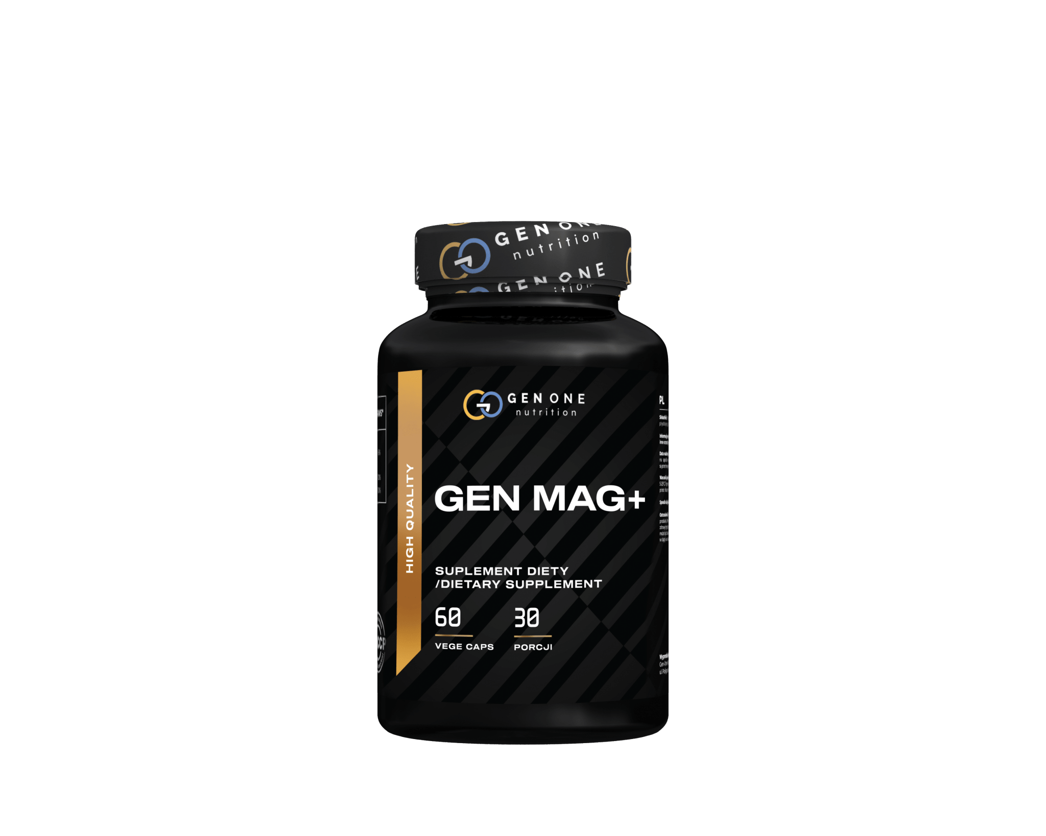 Gen Mag + 60 vcaps - Gen One Nutrition Magnez - Mutant Shop