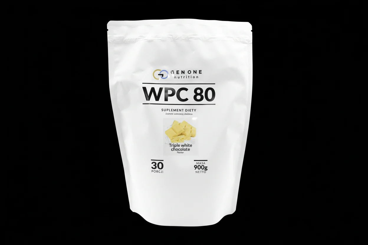 Gen One Nutrition WPC 80 - Koncentrat Białka Serwatkowego 900g - Mutant Shop