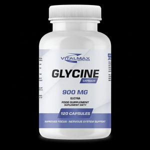 Glycine 900mg | 120 kapsułek - Vitalmax Nutrition | Glicyna