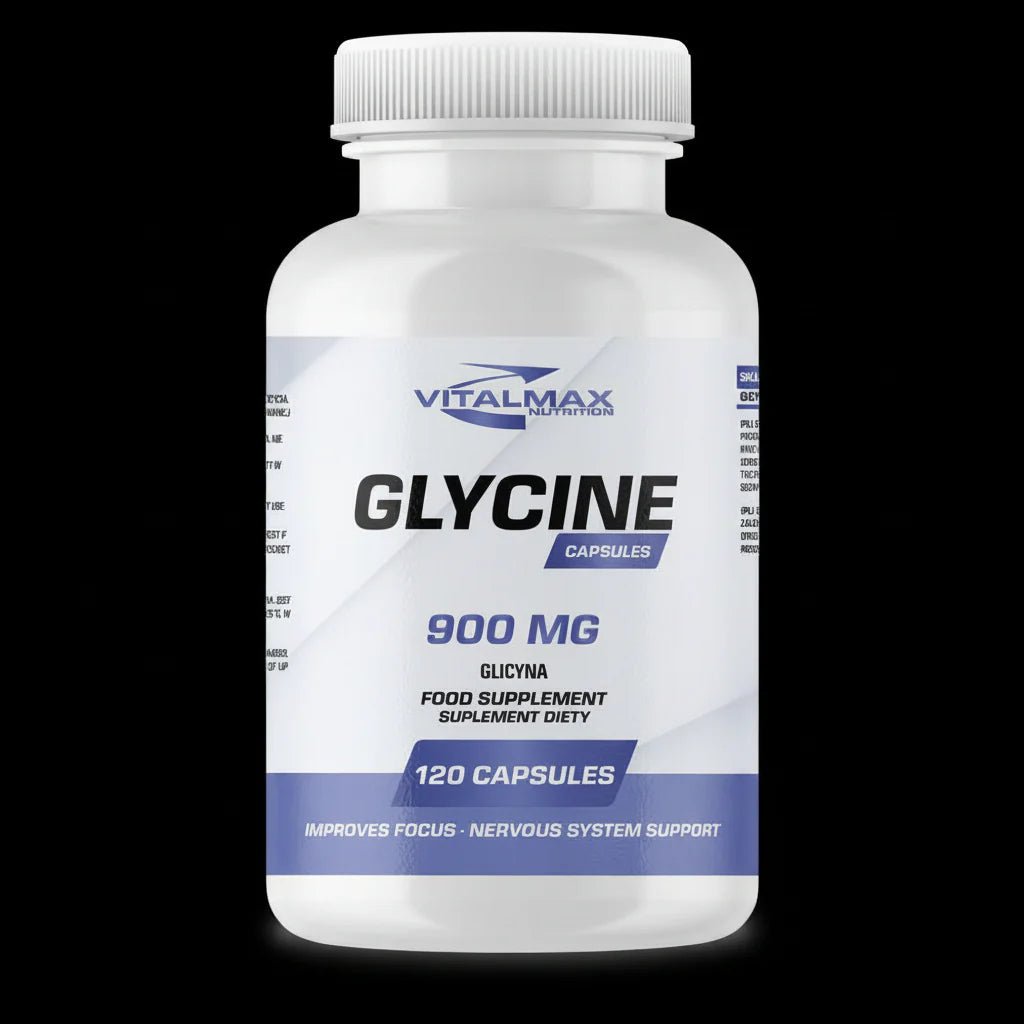 Glycine 900mg | 120 kapsułek - Vitalmax Nutrition - Mutant Shop
