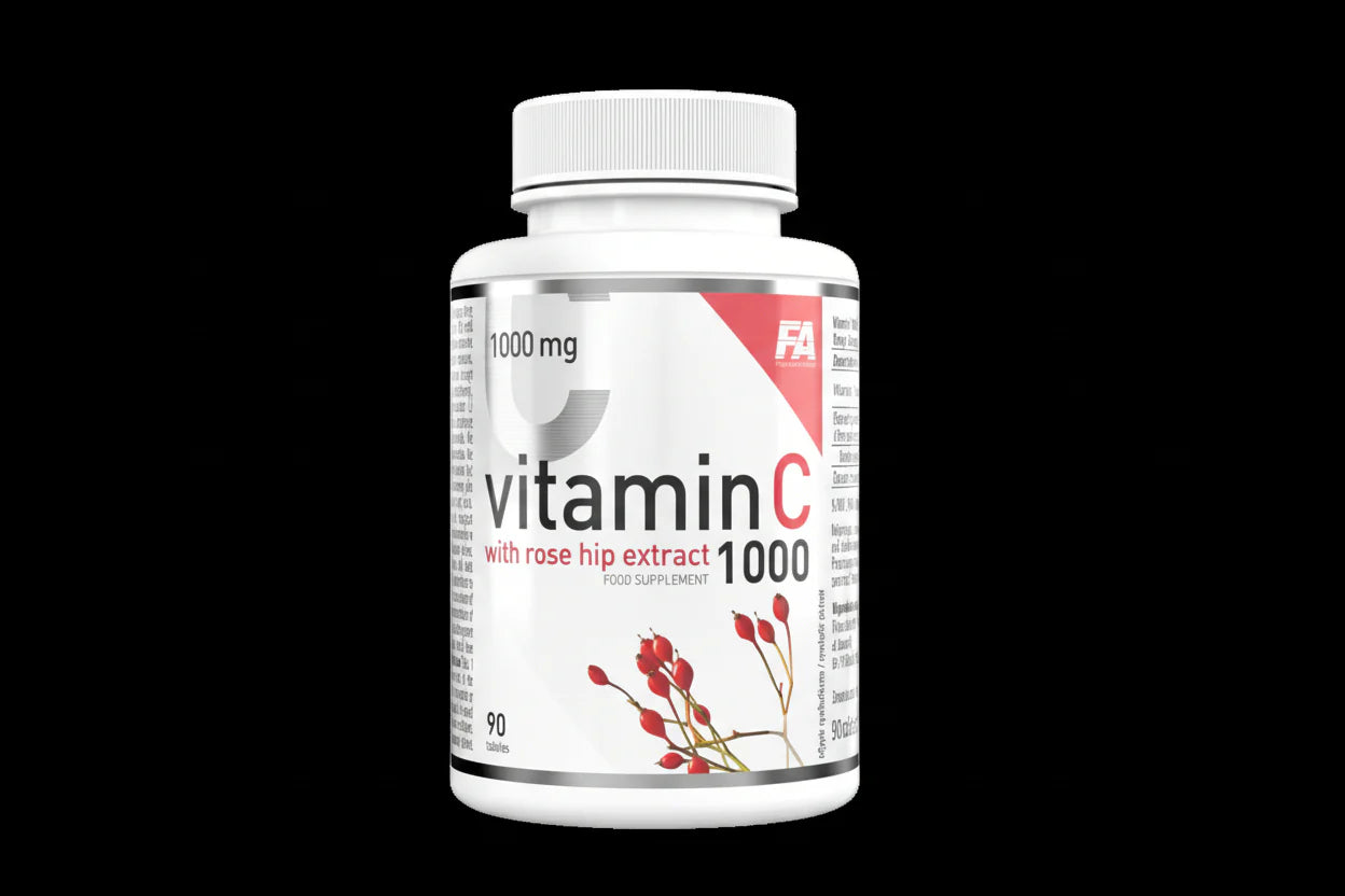 Healthy Vitamin C 1000 with Rose Hip Extract - 90 tabletek