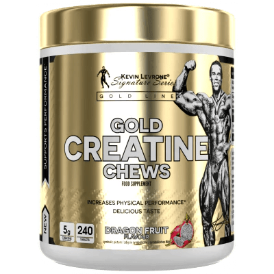 LEVRONE GOLD CREATINE CHEWS 240 tabletek do żucia | Kreatyna - Mutant Shop