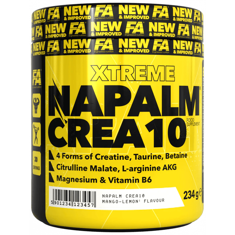 NAPALM Crea 10 234 g Citrus - Peach | Kreatyna - Mutant Shop