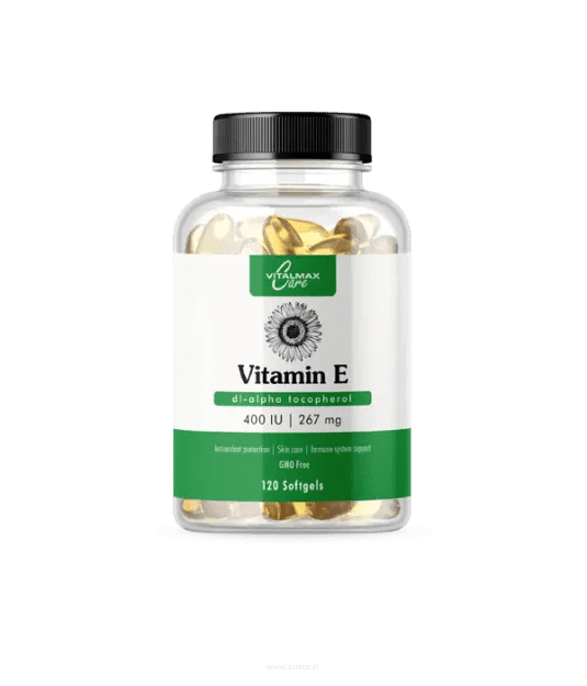 VITALMAX VITAMIN E 400IU | 120 Kapsułek - Mutant Shop