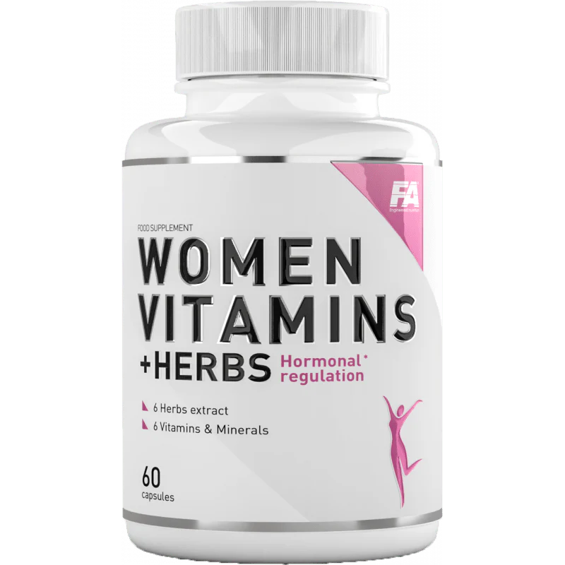 Wellness Women Vitamins + Herbs - 60 kapsułek
